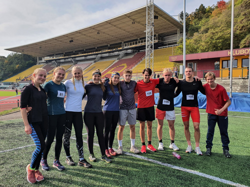 Přespolní běh na stadionu Dukla Praha